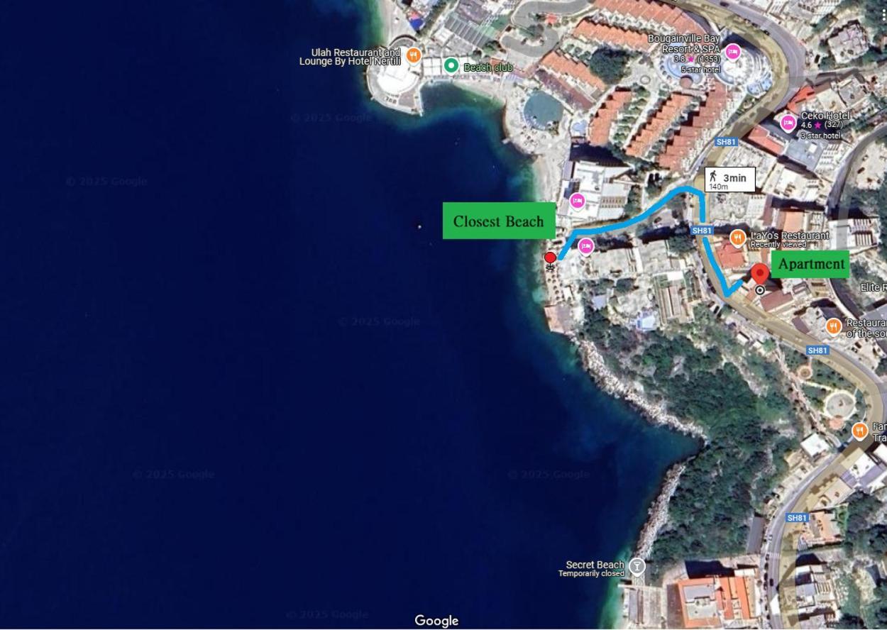 Del Mar Sea View Apartment Sarandë Exteriör bild
